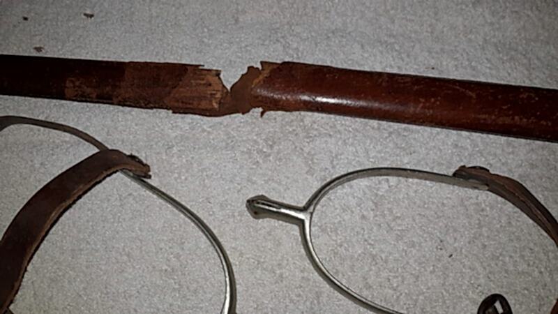 Leather sword scabbard renovation - Devon Leather Care