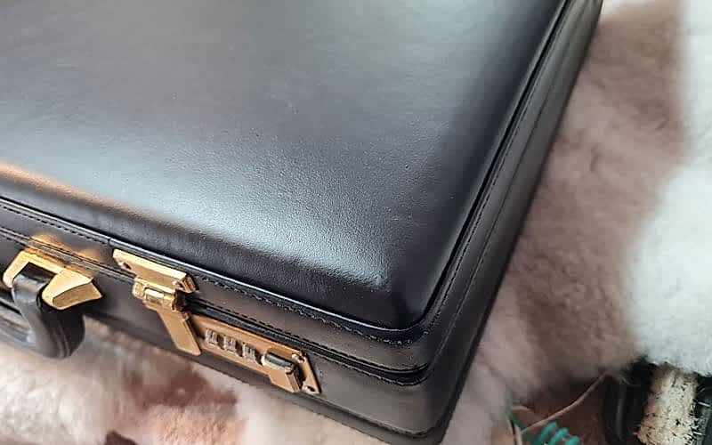 HRH briefcase after renovation
