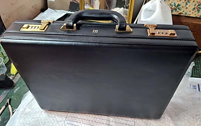 HRH briefcase after renovation